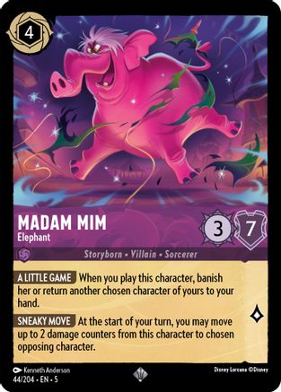 Madam Mim - Elephant (44/204) - Shimmering Skies  [Super Rare]