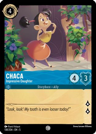 Chaca - Impresive Daughter (138/204) - Shimmering Skies Cold Foil [Common]