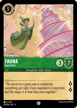Fauna - Good Fairy (78/204) - Shimmering Skies Cold Foil [Common]