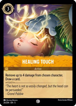 Healing Touch (26/204) - Shimmering Skies Cold Foil [Common]