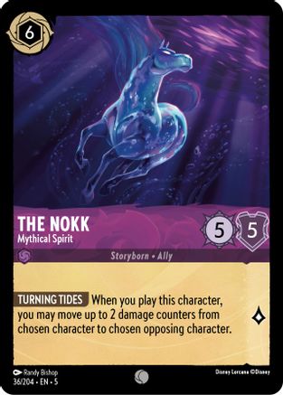 The Nokk - Mythical Spirit (36/204) - Shimmering Skies Cold Foil [Common]
