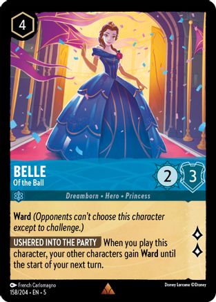Belle - Of the Ball (158/204) - Shimmering Skies  [Rare]