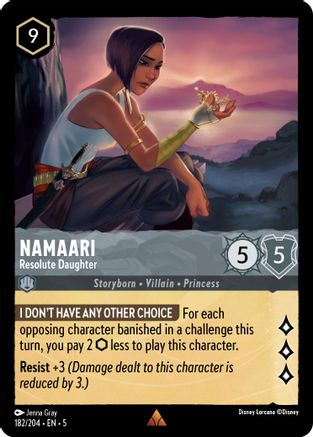 Namaari - Resolute Daughter (182/204) - Shimmering Skies  [Rare]