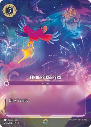 Finders Keepers (Enchanted) (210/204) - Shimmering Skies Holofoil [Enchanted]