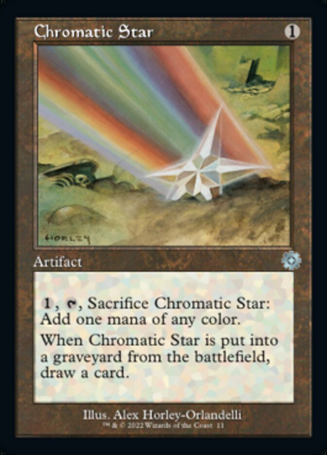Chromatic Star (BRR-011) - The Brothers' War Retro Artifacts [Uncommon] Retro Frame