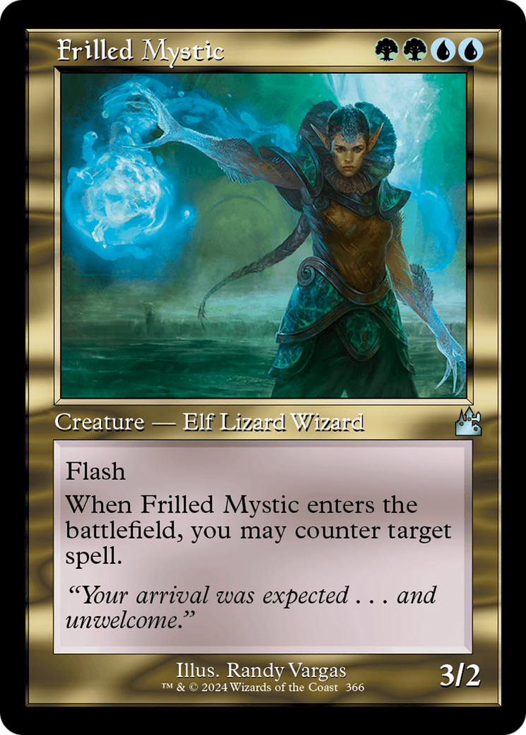 Frilled Mystic (RVR-366) - Ravnica Remastered [Uncommon]