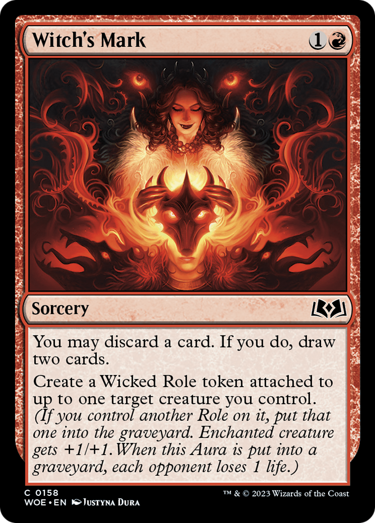Witch's Mark (WOE-158) - Wilds of Eldraine [Common]