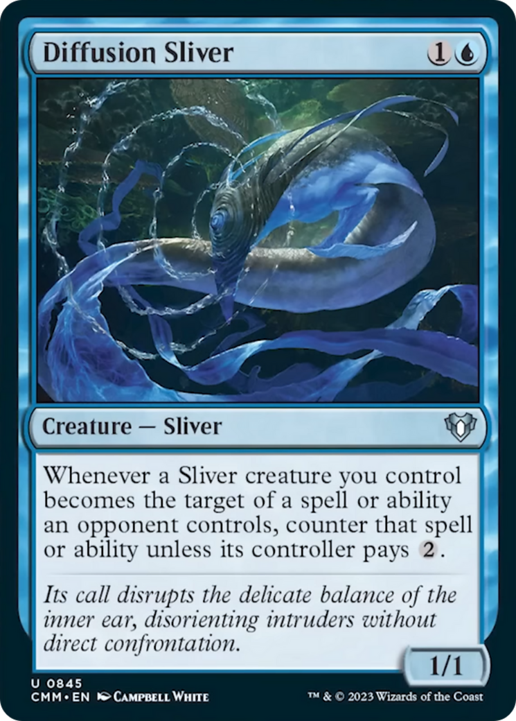 Diffusion Sliver (CMM-845) - Commander Masters [Uncommon]