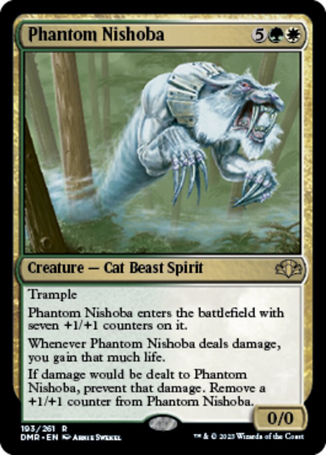 Phantom Nishoba (DMR-193) - Dominaria Remastered [Rare]