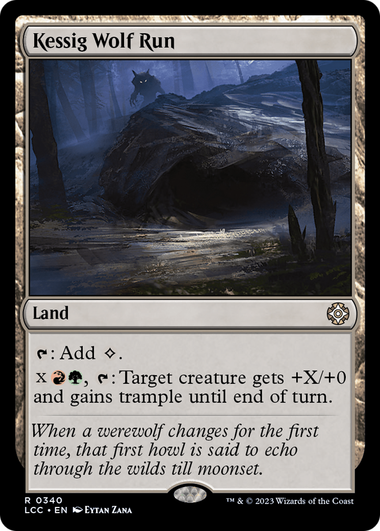 Kessig Wolf Run (LCC-340) - The Lost Caverns of Ixalan Commander [Rare]