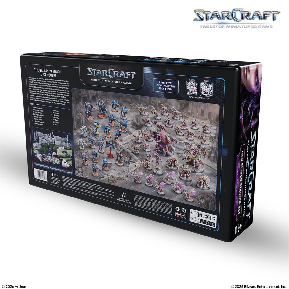 StarCraft: Tabletop Miniatures Game - 2 Player Starter Set: Founders Edition *PRE-ORDER*