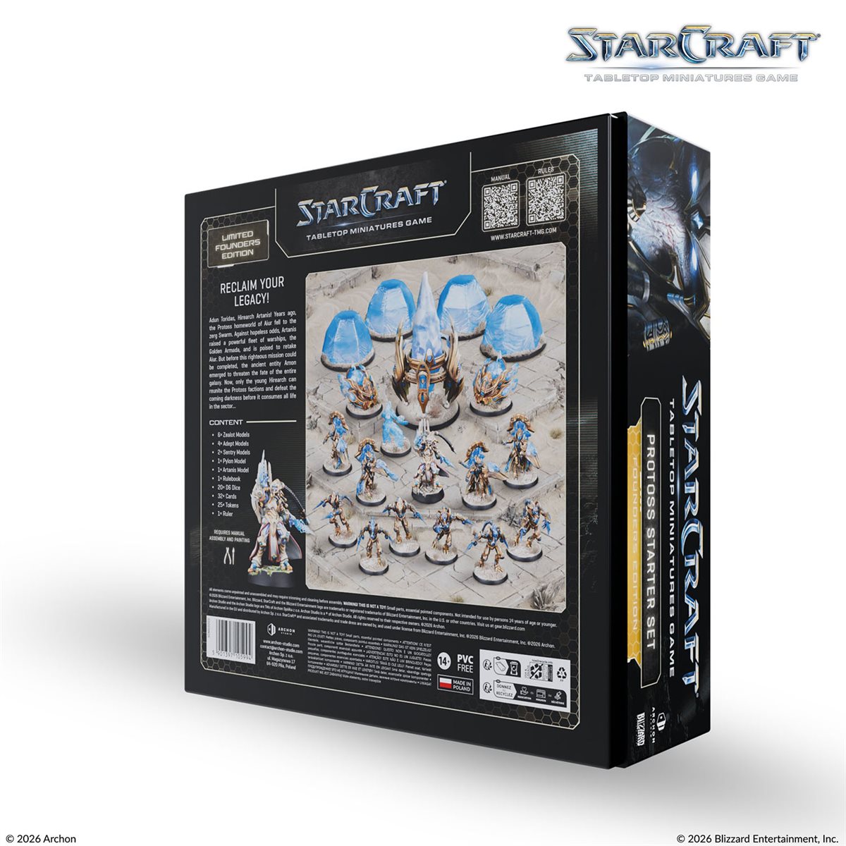 StarCraft: Tabletop Miniatures Game -  Protoss Starter Set: Founders Edition *PRE-ORDER*