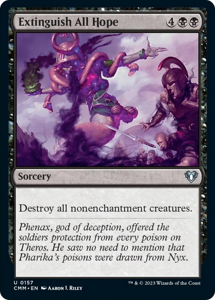 Extinguish All Hope (CMM-157) - Commander Masters [Uncommon]