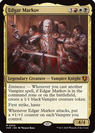 Edgar Markov (INR-234) - Innistrad Remastered [Mythic]