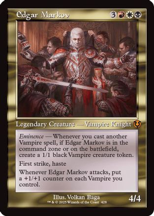 Edgar Markov (Retro Frame) (INR-428) - Innistrad Remastered [Mythic]