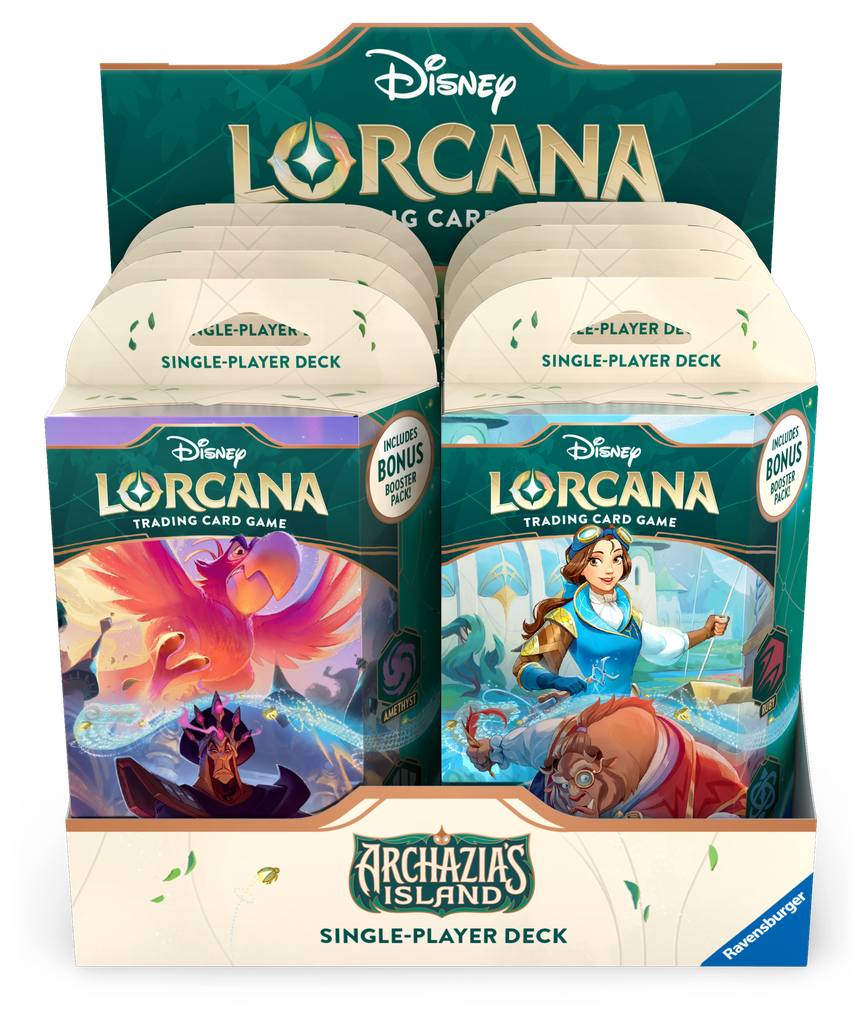 Disney Lorcana Set 7 - Archazia’s Island - Starter Deck Assortment (x8)