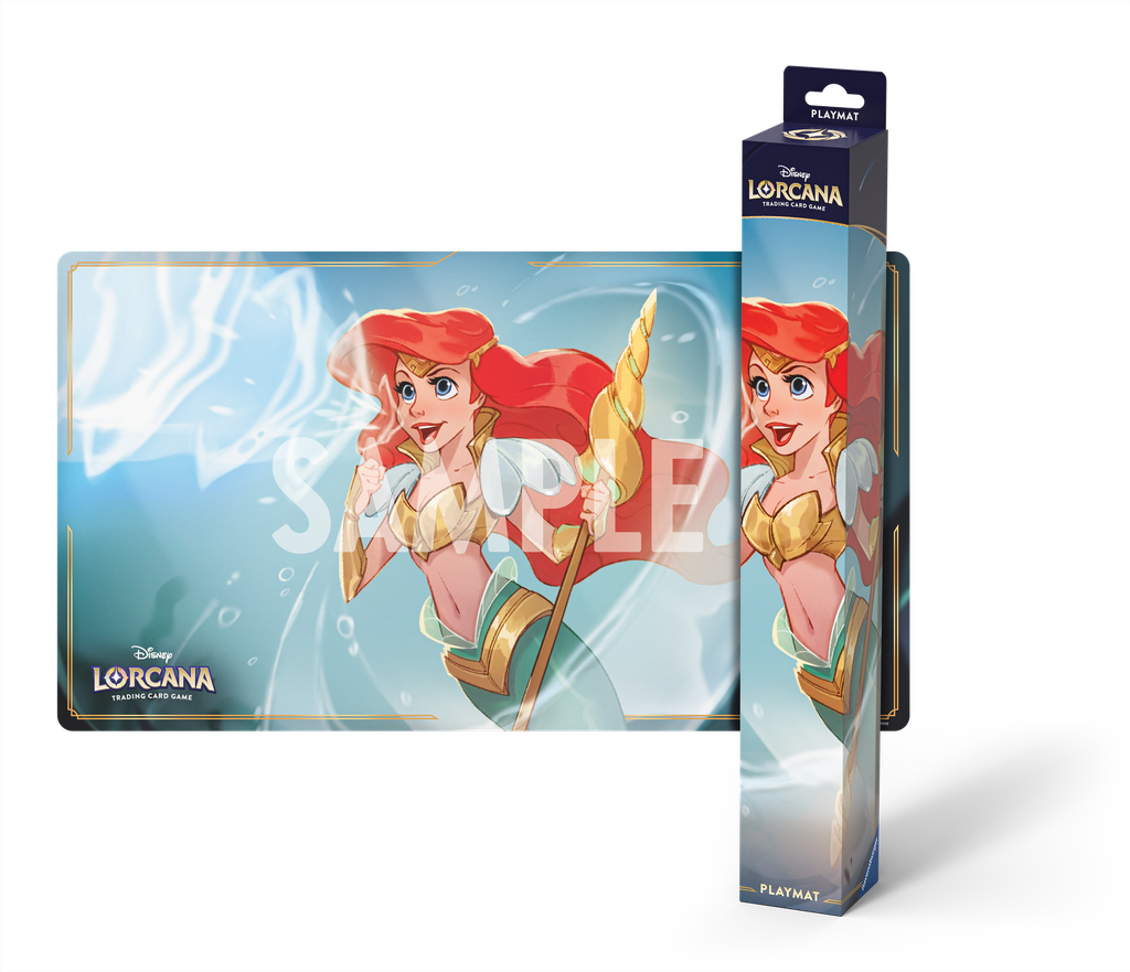 Disney Lorcana Set 11 - Winterspell Foil Neoprene Mat B (Ariel Sonic) *PRE-ORDER*