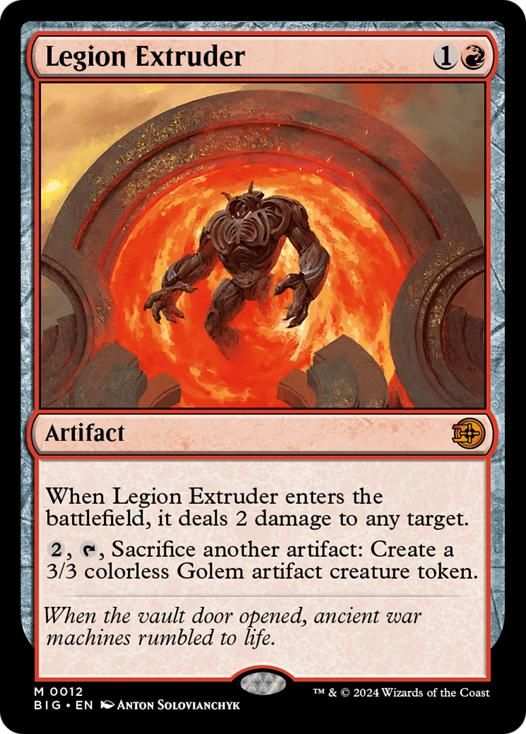 Legion Extruder (BIG-012) - The Big Score [Mythic]