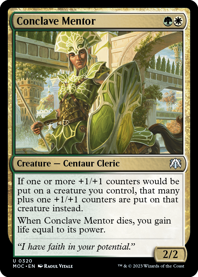 Conclave Mentor (MOC-320) - March of the Machine Commander [Uncommon]