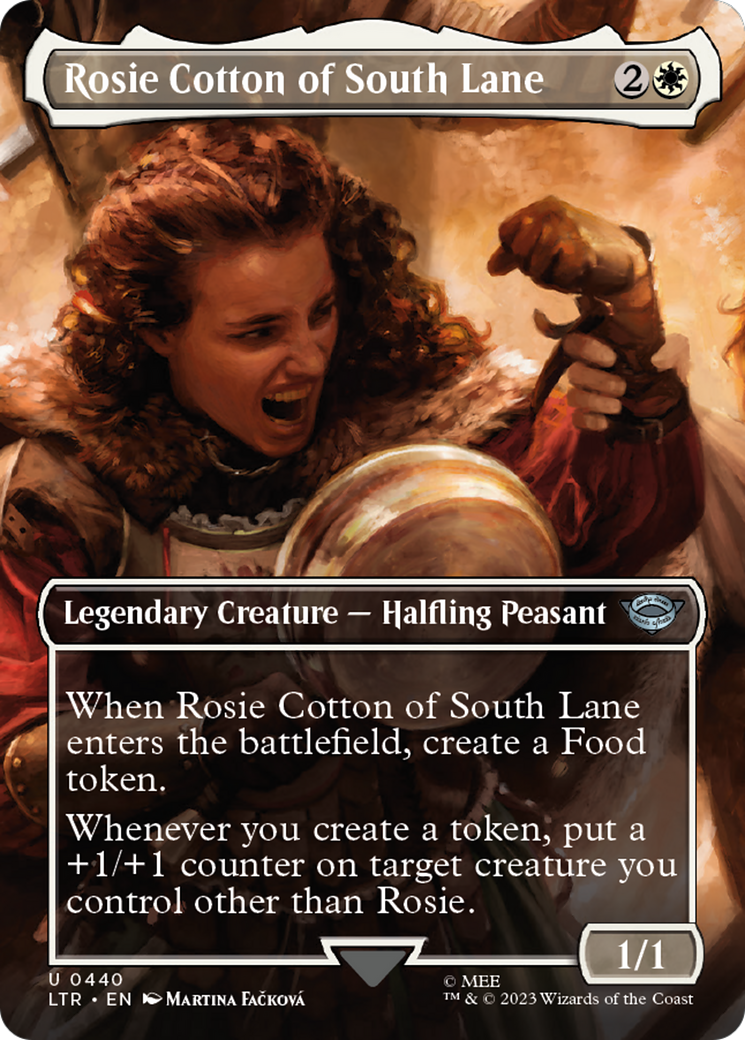 Rosie Cotton of South Lane (LTR-440) - The Lord of the Rings: Tales of Middle-earth (Borderless) Foil [Uncommon]