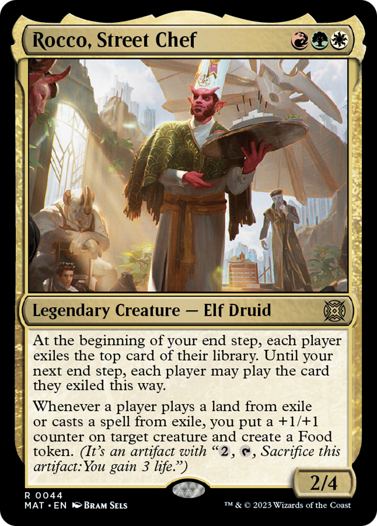 Rocco, Street Chef (MAT-044) - March of the Machine: The Aftermath [Rare]