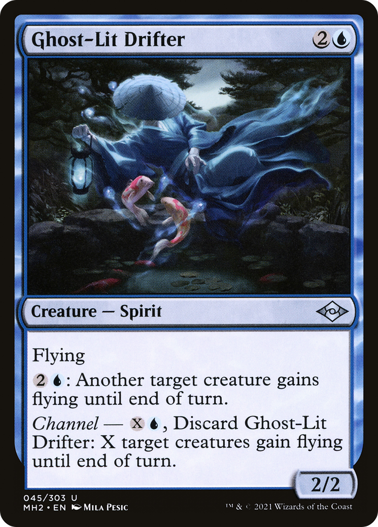 Ghost-Lit Drifter (MH2-045) - Modern Horizons 2 Foil [Uncommon]