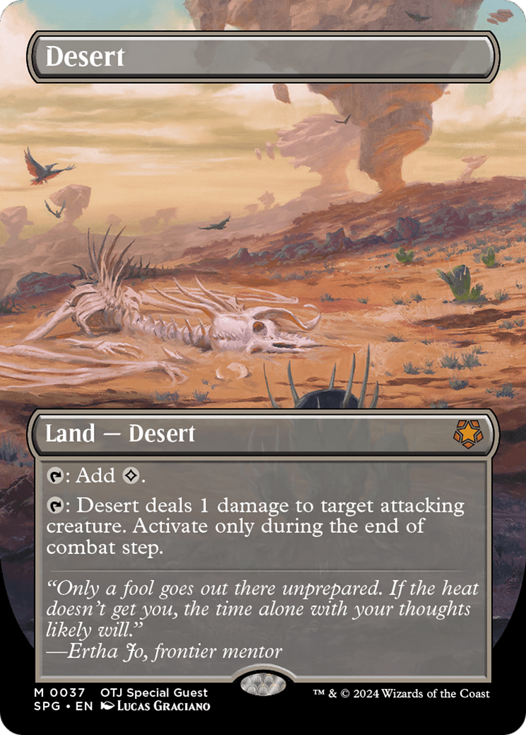 Desert (SPG-037) - Special Guests (Borderless) Foil [Mythic]