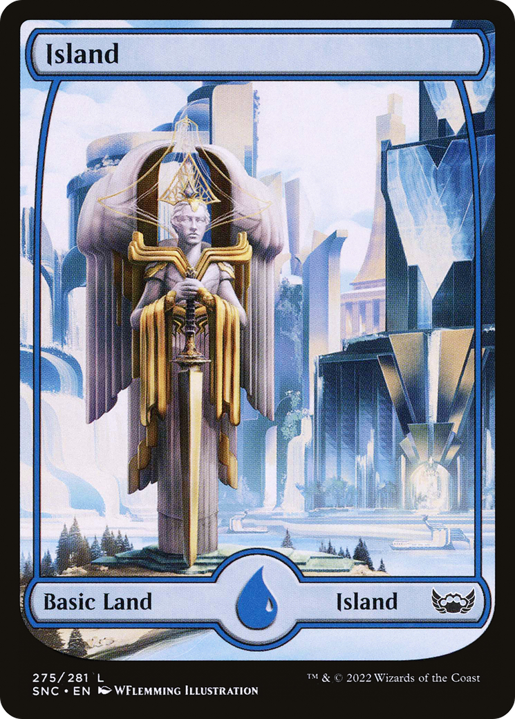 Island (SNC-275) - Streets of New Capenna: (Full Art) [Common]