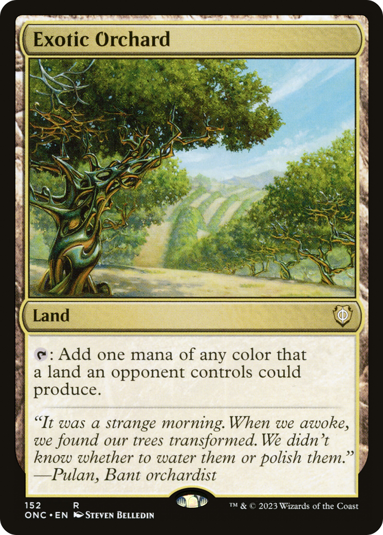 Exotic Orchard (ONC-152) - Phyrexia: All Will Be One Commander [Rare]