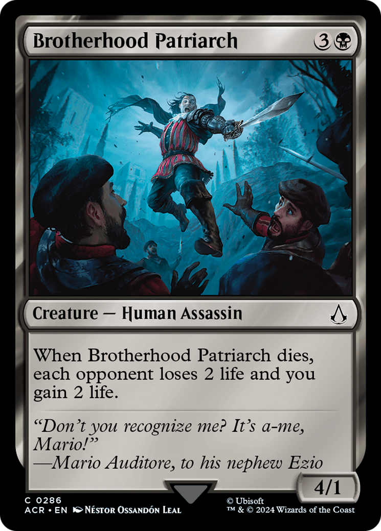 Brotherhood Patriarch (ACR-286) - Assassin's Creed [Common]