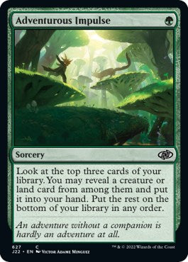 Adventurous Impulse (J22-627) - Jumpstart 2022 [Common]