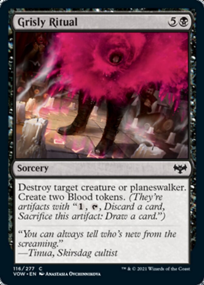 Grisly Ritual (VOW-116) - Innistrad: Crimson Vow [Common]