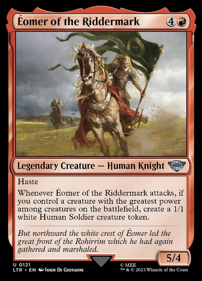 Éomer of the Riddermark (LTR-121) - The Lord of the Rings: Tales of Middle-earth [Uncommon]