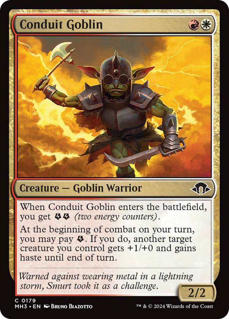 Conduit Goblin (MH3-179) - Modern Horizons 3 [Common]