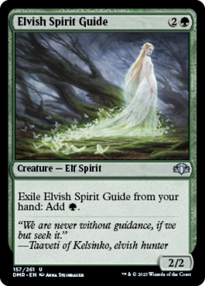Elvish Spirit Guide (DMR-157) - Dominaria Remastered [Uncommon]