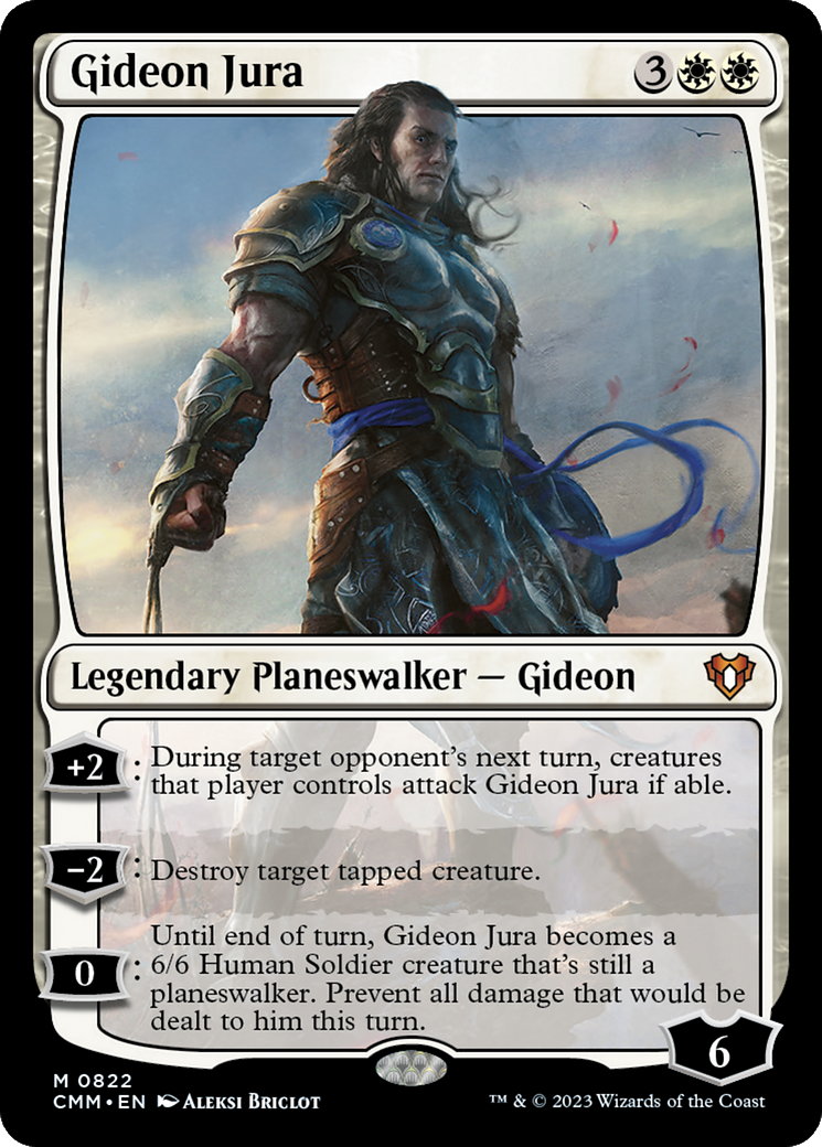 Gideon Jura (CMM-822) - Commander Masters [Mythic]