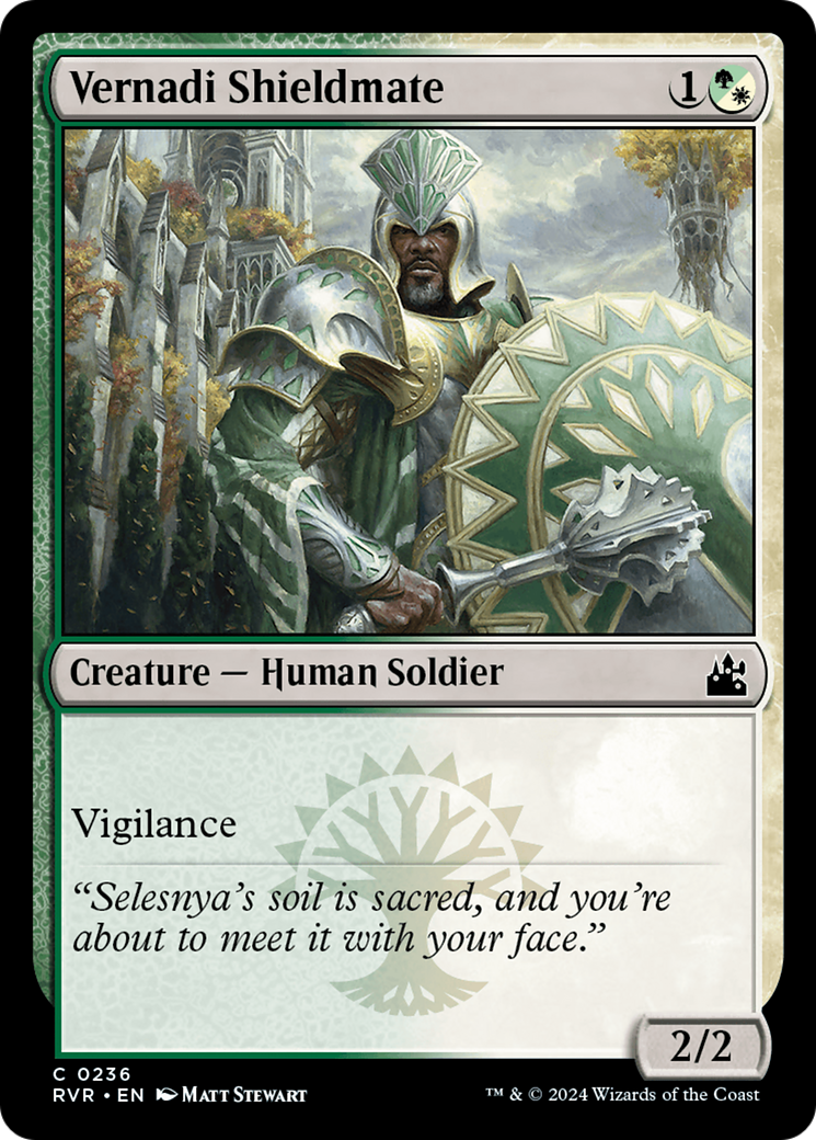 Vernadi Shieldmate (RVR-236) - Ravnica Remastered [Common]