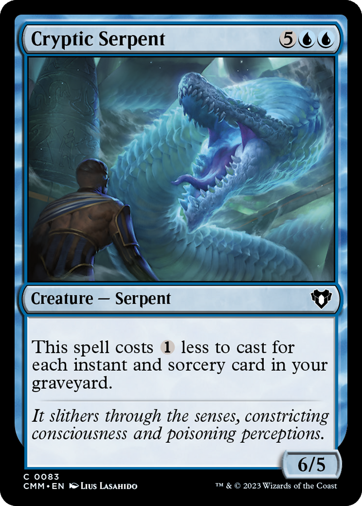 Cryptic Serpent (CMM-083) - Commander Masters [Common]