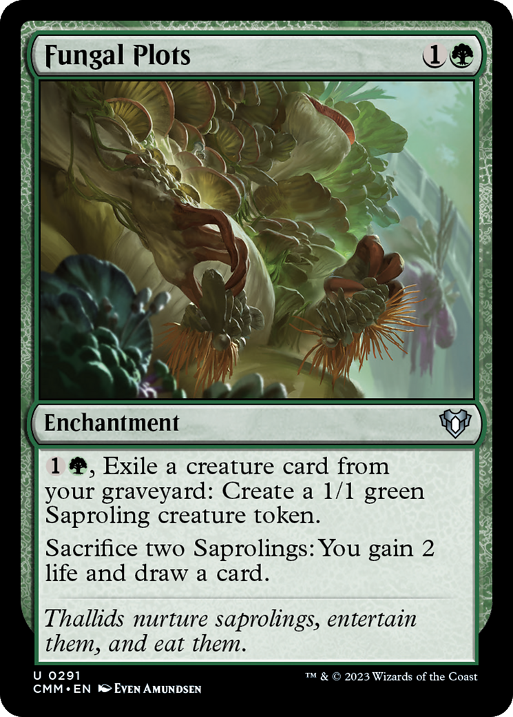 Fungal Plots (CMM-291) - Commander Masters [Uncommon]