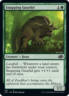 Snapping Gnarlid (J22-730) - Jumpstart 2022 [Common]