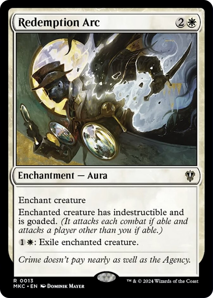 Redemption Arc (MKC-013) - Murders at Karlov Manor Commander [Rare]