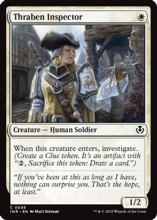 Thraben Inspector (INR-045) - Innistrad Remastered [Common]