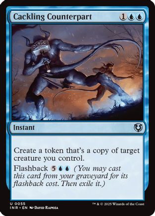 Cackling Counterpart (INR-055) - Innistrad Remastered Foil [Uncommon]