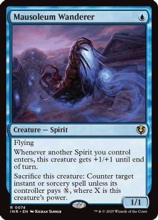 Mausoleum Wanderer (INR-074) - Innistrad Remastered Foil [Rare]