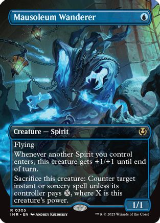 Mausoleum Wanderer (Borderless) (INR-305) - Innistrad Remastered [Rare]