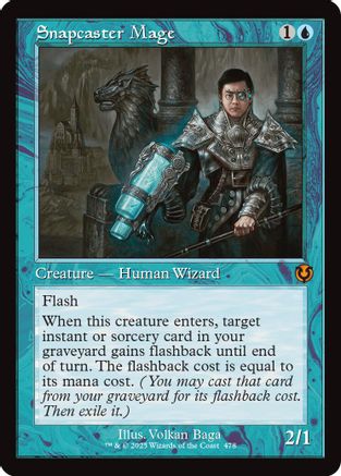 Snapcaster Mage (Retro Frame) (INR-478) - Innistrad Remastered [Mythic]