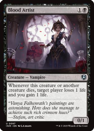 Blood Artist (INR-097) - Innistrad Remastered [Uncommon]