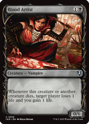 Blood Artist (Showcase) (INR-326) - Innistrad Remastered [Uncommon]
