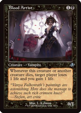 Blood Artist (Retro Frame) (INR-372) - Innistrad Remastered Foil [Uncommon]