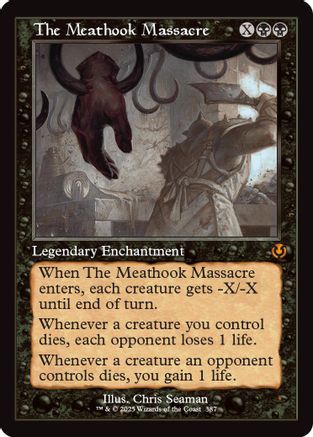 The Meathook Massacre (Retro Frame) (INR-387) - Innistrad Remastered [Mythic]
